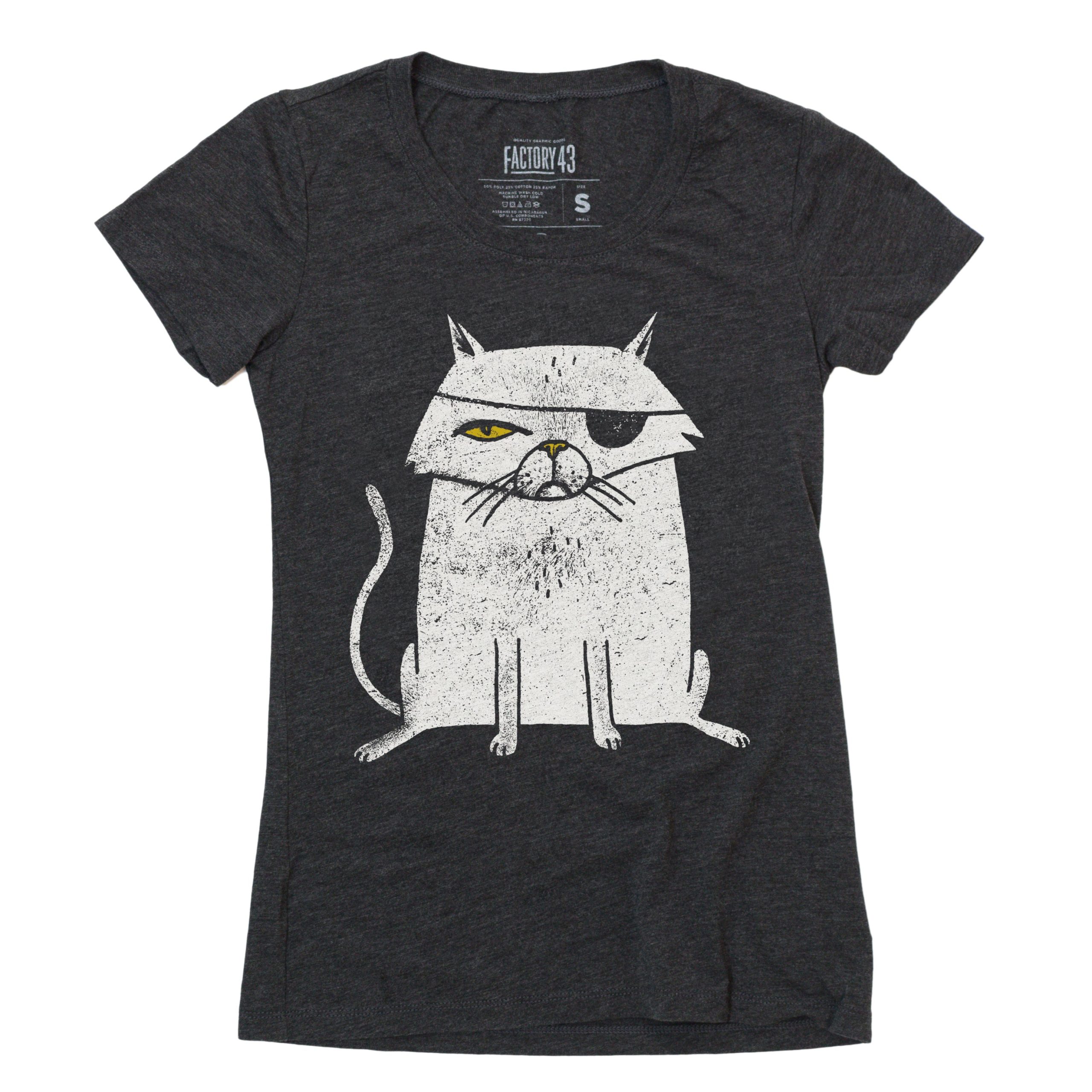 Evil Cat Women's Tee - Image 3
