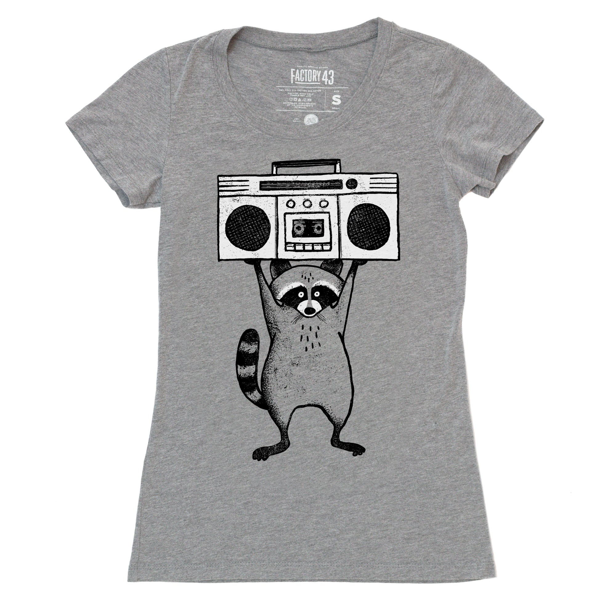 In Your Eyes Raccoon Women's Tee - Image 3